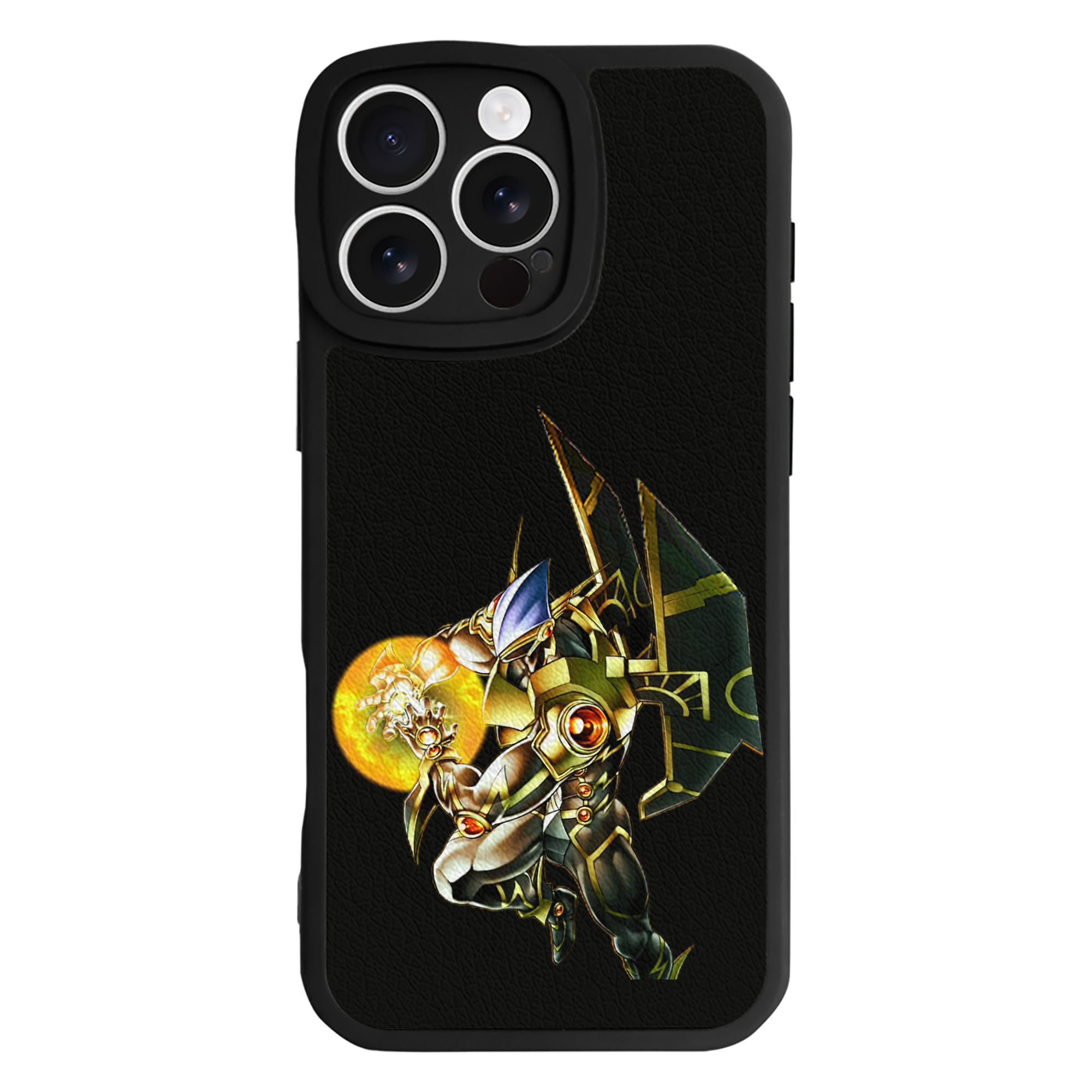 （画像用） 遊☆戯☆王 Yu-Gi-Oh! 【iPhone 16シリーズ対応】シリコンスマホケース（レザー調） 材質：シリコン